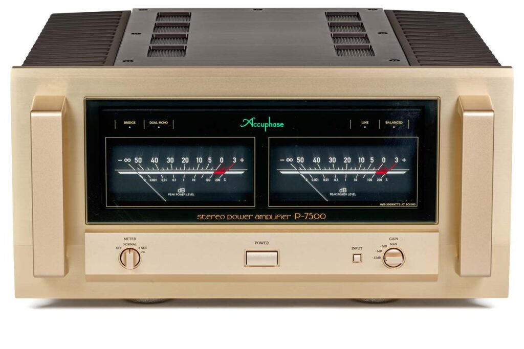 Accuphase P-7500 power amplifier