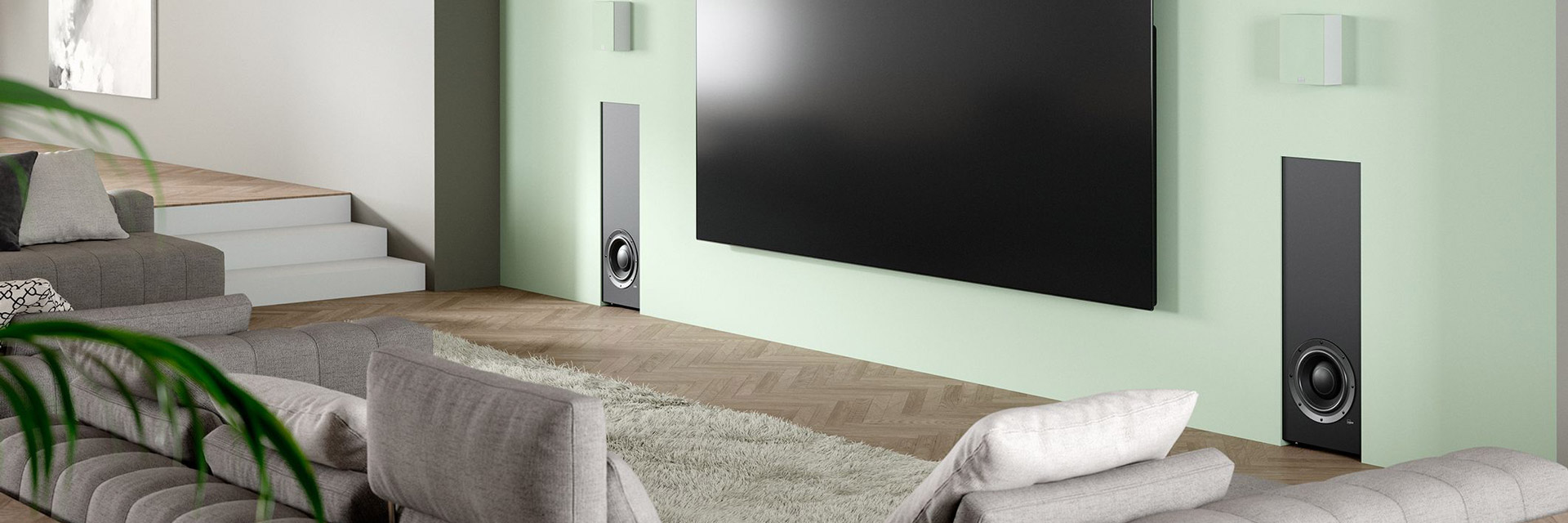 Lyngdorf DW-1 in-wall subwoofer