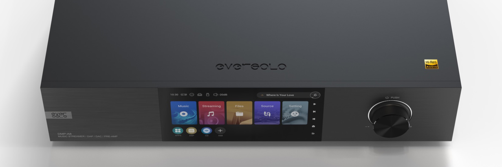 Eversolo DMP-A8 streaming preamplifier